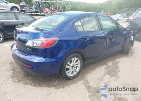 2012 Mazda Mazda3 I Touring z USA, uszkodzony, nr VIN JM1BL1V78C1626731